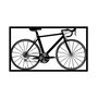 Wallity Seleste-1 Accesorio de Pared Metálico Negro